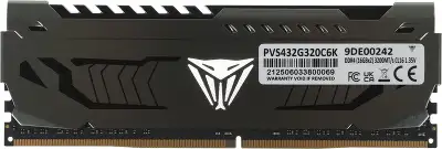 Память DDR4 2x16Gb 3200MHz Patriot PVS432G320C6K Viper Steel RTL Gaming PC4-25600 CL16 DIMM 288-pin 1.35В dual rank с радиатором Ret
