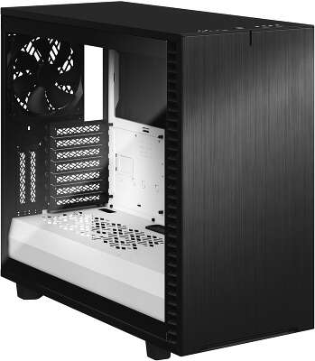 Корпус Fractal Design Define 7 Clear Tempered Glass, черный/белый, E-ATX, Без БП (FD-C-DEF7A-05)