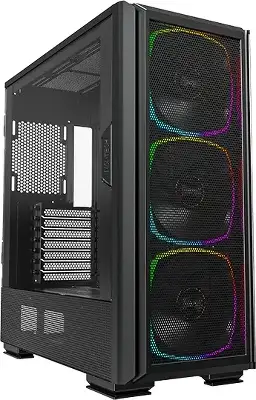 Корпус Montech Sky Two GX черный без БП ATX 11x120mm 2x140mm 2xUSB3.0 audio bott PSU