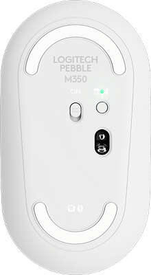 Мышь беспроводная Logitech Wireless Mouse M350 White 2.4GHZ/BT (910-005716)