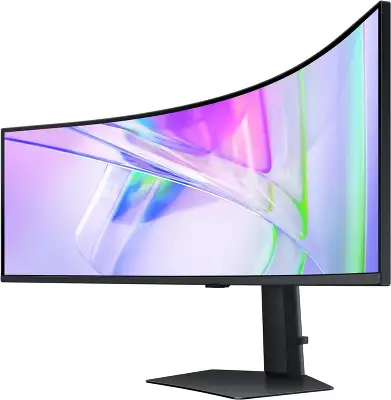 Монитор Samsung 49" ViewFinity S9 S49C950UAIXCI черный VA LED 32:9 HDMI M/M матовая HAS Piv 350cd 178гр/178гр 5120x1440 120Hz DP DQ USB 15.6кг