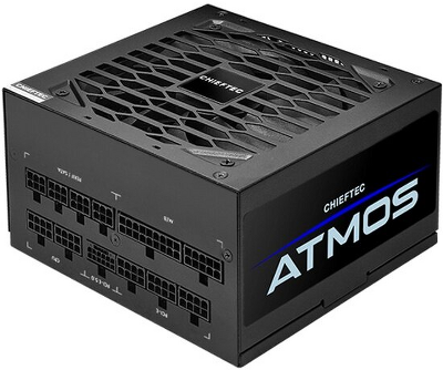 блок питания Chieftec Atmos CPX-850FC (ATX 3.0, 850W, 80 PLUS GOLD, Active PFC, 135mm fan, Full Cable Management, Gen5 PCIe) Retail