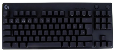 Клавиатура Logitech Gaming keyboard G PRO, Mechanical, RGB, Black, [920-009393]