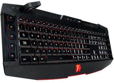 Клавиатура игровая Thermaltake Tt-eSPORTS Challenger Ultimate Gaming Keyboard Black