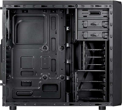 Корпус Thermaltake Versa H25 черный без БП ATX 4x120mm 1xUSB2.0 1xUSB3.0