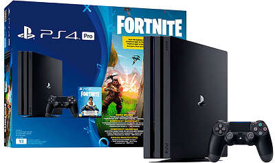 Игровая приставка Sony PlayStation 4 Pro 1 TB + Fortnite VCH