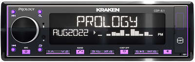 Автомагнитола Prology CDP-8.1 KRAKEN 1DIN 8x65Вт v4.2 RDS (PRCDP8.1KRAKEN)