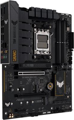 Материнская плата ASUS TUF GAMING B650-E WIFI, AM5, B650, 4*DDR5, 4*SATA, 3*M.2, 4*USB 3.2, 3*USB 2.0, Type-C, 3*PCIx16, 1*PCIx1, DP+HDMI, ATX; 90MB1GT0-M0EAY0
