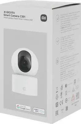 Камера IP XIAOMI Smart Camera C301 белый (3 Мп, 2304х1296, Wi-Fi) (BHR8683GL)