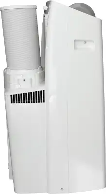 Кондиционер мобильный Midea MPPT-12CRFN7-Q серебристый/белый площ.35м2 инверт.