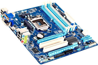 Мат. плата P8 Gigabyte GA-B75M-D3H (OEM)
