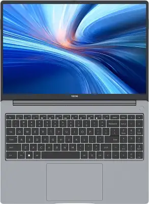 Ноутбук Tecno Megabook T16RA 16" FHD IPS i5-13420H/16/512 SSD/WF/BT/Cam/W11 серый