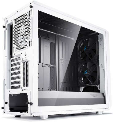 Корпус Fractal Design Meshify S2 TG Clear, белый, ATX, Без БП (FD-CA-MESH-S2-WT-TGC)