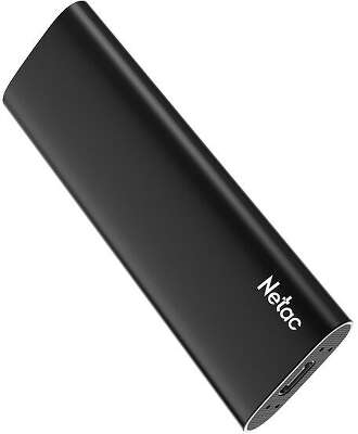 Netac Portable SSD 1TB Z SLIM USB 3.2 Gen 2 Type-C NT01ZSLIM-001T-32BK Black