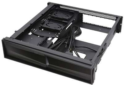 Корпус SilverStone RVZ02, черный, mini-ITX, Без БП (SST-RVZ02B)
