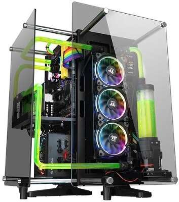 Корпус Thermaltake Core P90, черный, mATX, Без БП (CA-1J8-00M1WN-00)