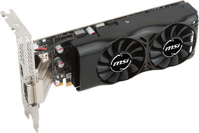 Видеокарта PCI-E NVIDIA GeForce GTX1050Ti 4096MB DDR5 MSI LP [GTX 1050 TI 4GT LP]