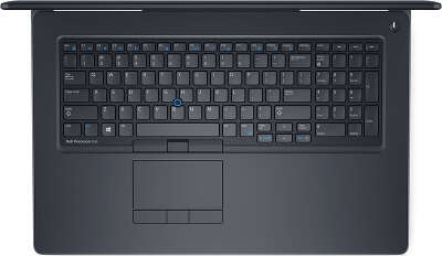 Ноутбук Dell Precision 7720 i7-7820HQ/16/2000/SSD256/P3000 6GB/17.3" IPS FHD/WiFi/BT/CAM/W10P