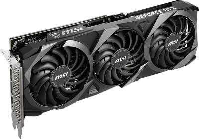 Видеокарта MSI NVIDIA nVidia GeForce RTX 3060Ti VENTUS 3X 8G OC 8Gb DDR6 PCI-E HDMI, 3DP