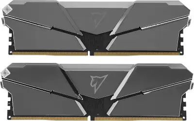 Память DDR4 2x8GB 3200MHz Netac NTSRD4P32DP-16SC Shadow RGB RTL Gaming PC4-25600 CL16 DIMM 288-pin 1.35В kit Intel с радиатором Ret