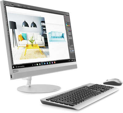 Моноблок Lenovo IdeaCentre 520-27ICB 27" WQHD i5-8400T 1.7/8/1000/128 SSD/Multi/WF/BT/Cam/Kb+Mouse/DOS