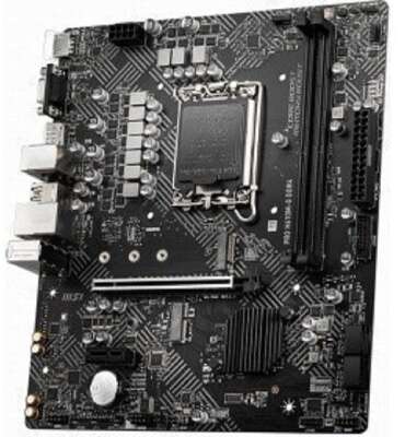 MSI PRO H610M-G DDR4 {Intel H610 LGA1700 2xDDR4-3200 1xPCIex16 4xSATA 1xM.2 HDMI VGA DP / mATX}