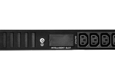 Источник бесперебойного питания Systeme Electric Smart-Save SMT, 750VA/450W, RM 1U, Line-Interactive, LCD, Out: 230V 4xC13, SNMP Intelligent Slot, USB, RS-232