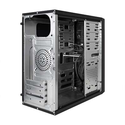 Корпус Minitower ExeGate BA-203U (mATX, без БП, 3*USB+1*USB3.0, аудио, черный)