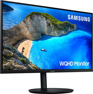 Монитор 27" Samsung F27T702QQI IPS WQHD HDMI, DP