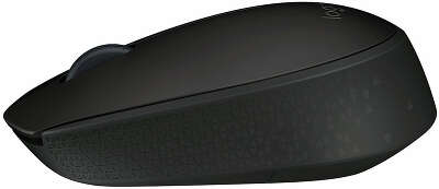 Мышь беспроводная Logitech B170 black (USB, for Business, 1000 dpi, 3but) (910-004659)