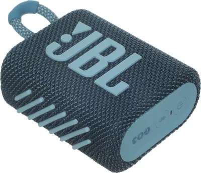 Колонка порт. JBL GO 3 синий 4.2W 1.0 BT 10м (JBLGO3BLU)