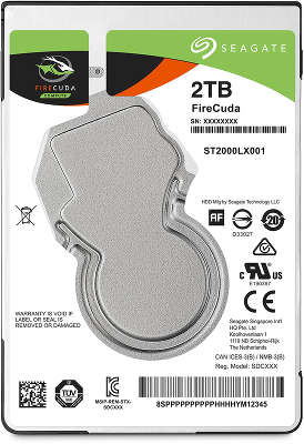 Жесткий диск 2.5" Seagate SATA-III 2Tb ST2000LX001 Firecuda (5400rpm) 128MB