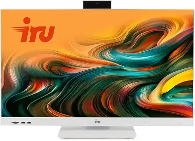 Моноблок IRU Strato 27" QHD i5 1235U (1.3) 16Gb SSD512Gb Iris Xe CR Windows 11 Pro GbitEth WiFi BT 65W Cam белый 2560x1440