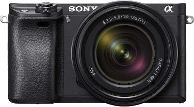 Цифровая фотокамера Sony Alpha 6300 Black Kit (18-135 мм)