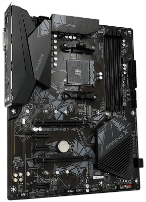 Материнская плата GIGABYTE B550 GAMING X V2, AM4, B550, 4*DDR4, 4*SATA, 2*M.2, 4*USB 3.2, 2*USB 2.0, 2*PCIx16, 3*PCIx1, HDMI+DVI, ATX