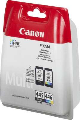 Картридж струйный Canon PG-445/CL-446 8283B004/008 многоцветный/черный набор для Canon MG2440/MG2540