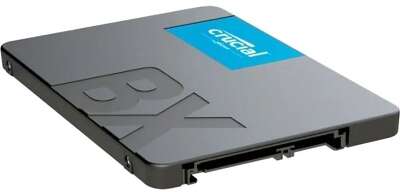 Твердотельный накопитель SSD Crucial BX500 CT240BX500SSD1 240GB 2.5" Client SATA 6Gb/s, 540/500, MTBF 1.5M, 3D TLC, 80TBW,0.31DWPD, RTL/Bulk  (787323) {100}