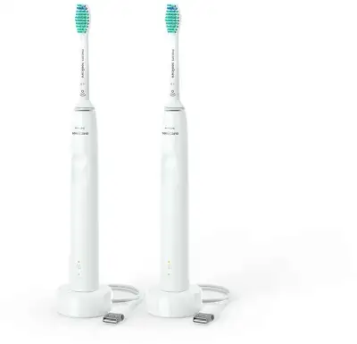 Набор электрических зубных щеток Philips Sonicare 3100 HX3675/13 белый