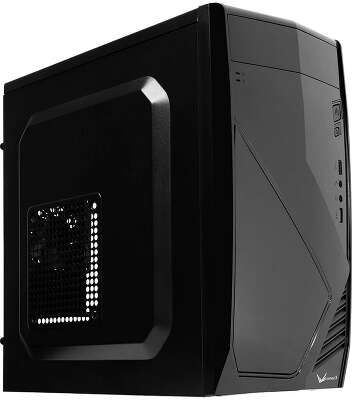 Корпус MiniTower FORMULA (AEROCOOL) CS-102 black (mATX, без БП, 2xUSB Type-A) (CS-102 black (F))