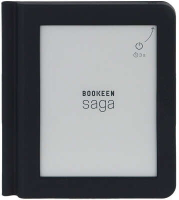 Электронная книга 6" Bookeen Saga, чёрная [CYBSB2F-BK]