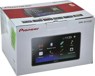 Автомагнитола Pioneer DMH-AF555BT 2DIN 4x50Вт AUX 9" 3