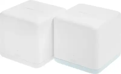 Бесшовный Mesh роутер Mercusys Halo H32G (HALO H32G(2-PACK)) AC1200 100/1000/10000BASE-T белый (упак.:2шт)
