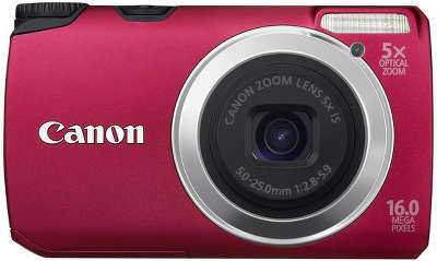 Цифровая фотокамера Canon PowerShot A3300 IS Red