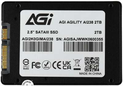 Твердотельный накопитель SSD AGI AI238 SSD 2.5