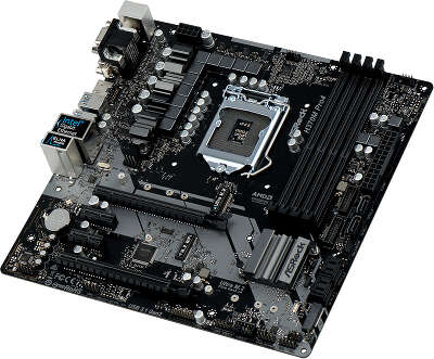 Материнская плата microATX LGA1151v2 ASRock H370M Pro4