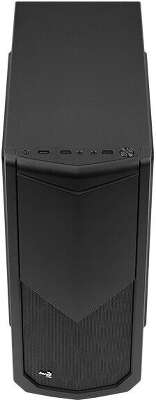 Корпус AeroCool Tomahawk-S 500W, черный, ATX, 500W (4718009156920)