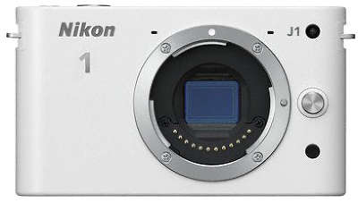 Цифровая фотокамера Nikon 1 J1 White Kit (10-30 мм f/3.5-5.6 VR)