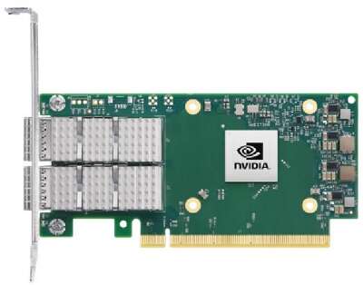 Сетевой адаптер Mellanox MCX623106AC-CDAT ConnectX®-6 Dx EN adapter card, 100GbE, Dual-port QSFP56, PCIe 4.0 x16, Crypto and Secure Boot, Tall Bracket (485387)
