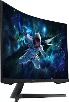 Монитор Samsung 27" Odyssey G5 S27CG550EI черный VA LED 1ms 16:9 HDMI матовая 300cd 178гр/178гр 2560x1440 165Hz FreeSync DP Quad 2K (1440p) USB 4.1кг