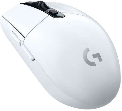 Мышь Logitech G305 Lightspeed белый оптическая 12000dpi беспров. USB 5but (910-005292)